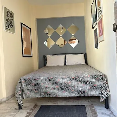 Tiny Loft In The Heart Of Thessaloniki,17 Square Meters,on The Terrace Of The Building *